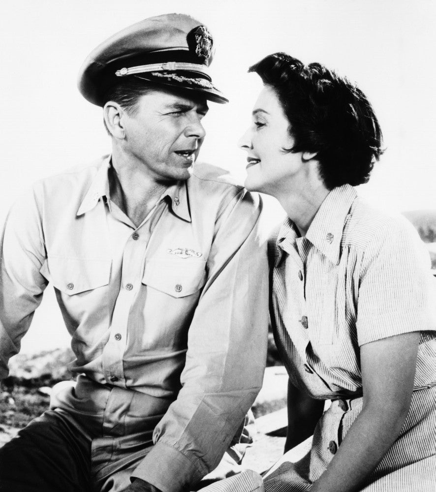 Hellcats of the Navy Photo Print Featuring Ronald Reagan and Nancy Davis (1957)