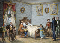 Visit The Sick, 1877 - American Lithograph by Granger Collection
