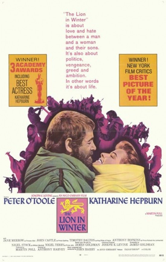 Lion in Winter Movie Poster (11 x 17) - Classic Film Art