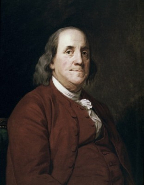 Benjamin Franklin Fine Art Print by Joseph Wright | Corcoran Gallery
