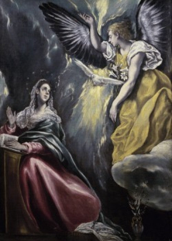 The Annunciation Fine Art Print by El Greco - Multiple Sizes Available