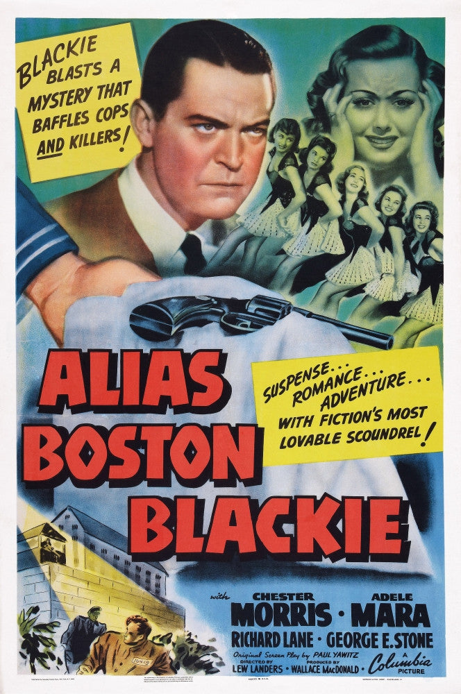 Alias Boston Blackie Movie Poster Art (1942) | Posterazzi