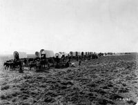 Wagon Train Fine Art Print from The Covered Wagon (1923)