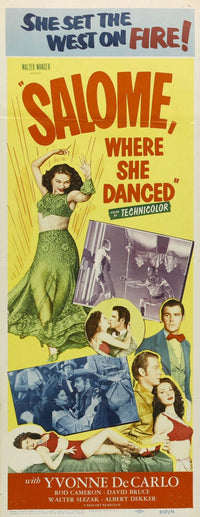 Salome Where She Danced Movie Poster (11x17) - Item #MOVEB09870