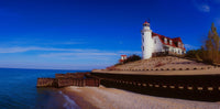 Point Betsie Lighthouse Fine Art Print by Panoramic Images