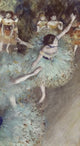 Danseuse Basculant-Danseuse Verte Fine Art Print by Edgar Degas