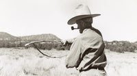Well Witching 1940 Fine Art Print of Cowboy Dowsing in New Mexico by Russell Lee