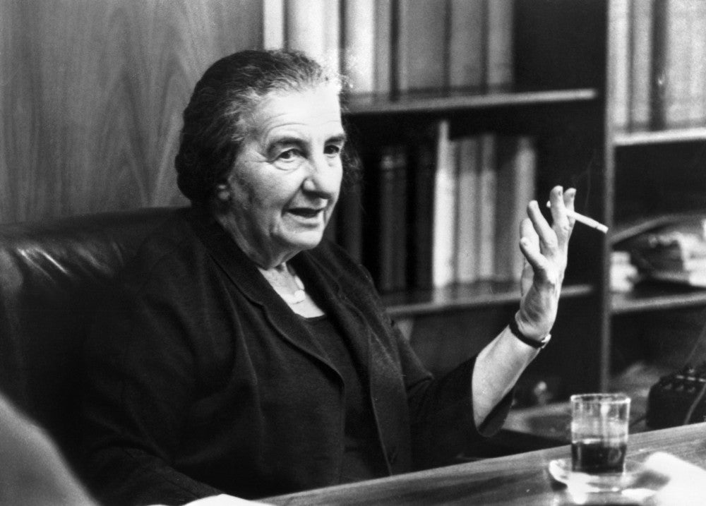 Golda Meir 1969 Photograph Fine Art Print | Posterazzi