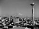 Seattle Space Needle and Mt. Rainier Fine Art Print