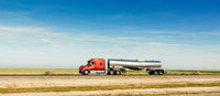 Semi Truck on US Interstate 5 Fine Art Print