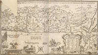 Holy Land Map Fine Art Print from a 1695 Passover Haggadah by Granger Collection