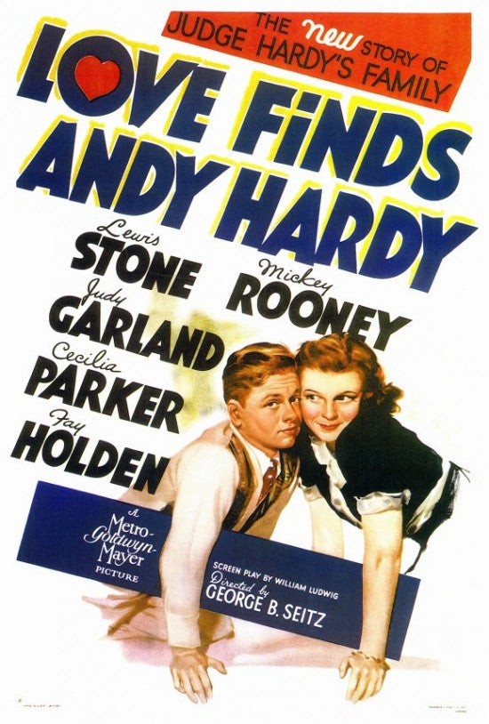 Love Finds Andy Hardy Movie Poster Print - 27 x 40