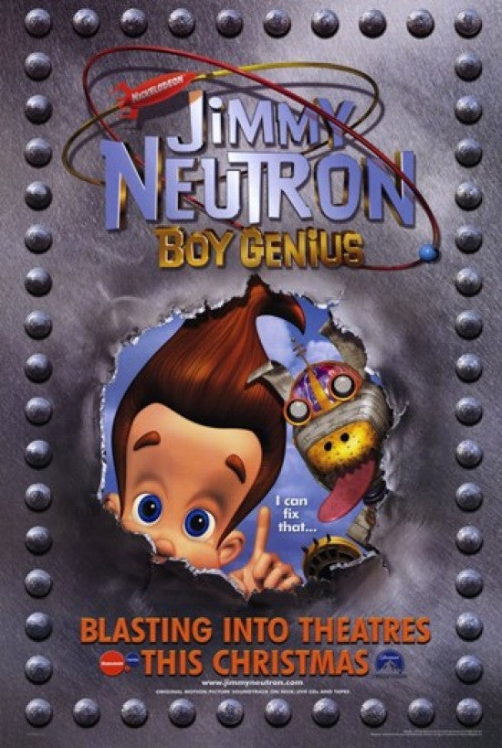 Jimmy Neutron Boy Genius Movie Poster (11x17) | Posterazzi
