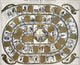 'Mansion of Happiness' Fine Art Print - Historic Board Game | Posterazzi