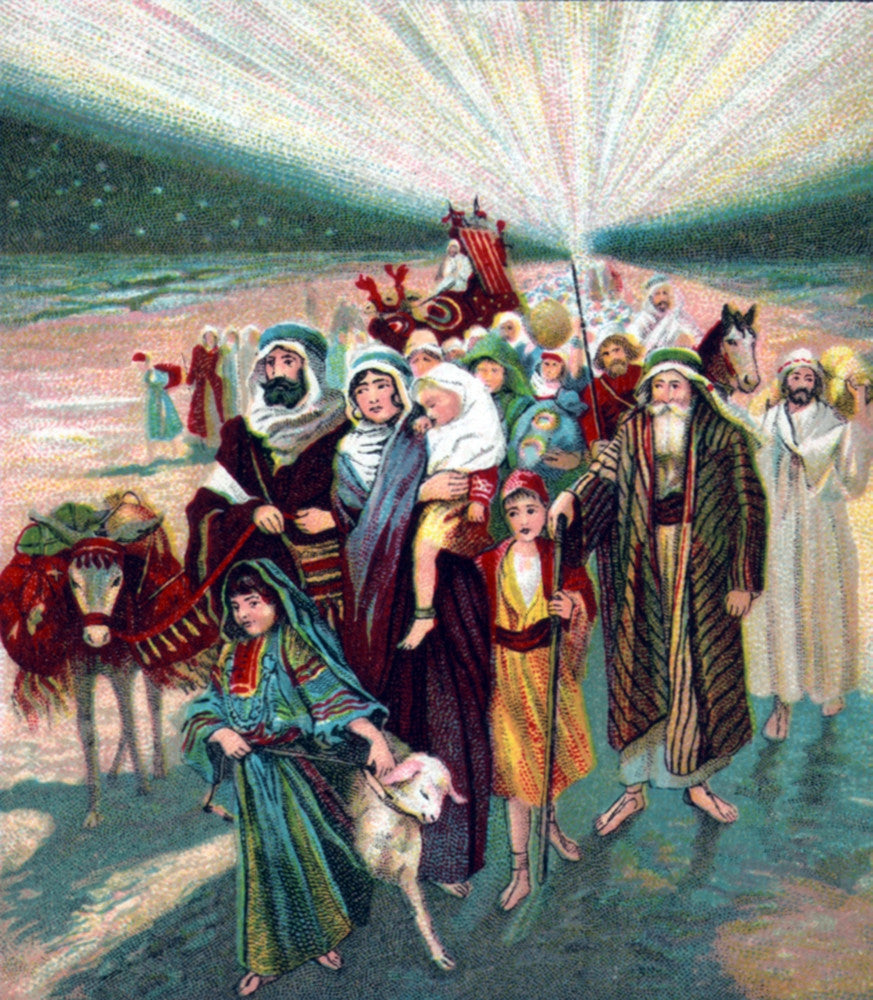 Moses Crossing the Red Sea Fine Art Print by Science Source