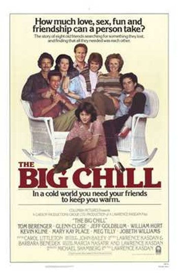 The Big Chill Movie Poster - 11x17 Print
