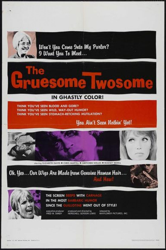 The Gruesome Twosome Movie Poster (11x17) - Pop Culture Graphics