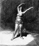 Isadora Duncan Etching by James Sloan - Fine Art Print