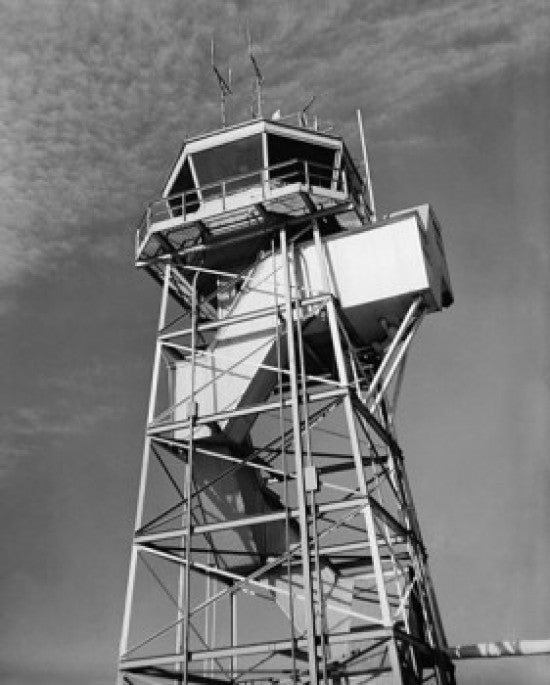 Air Traffic Control Tower Poster Print - Newark Liberty Airport