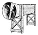Wright: Wind Tunnel Sketch Fine Art Print by Orville and Wilbur Wright