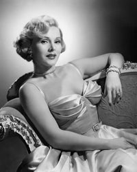 Zsa Zsa Gabor Mid-1950s Fine Art Print