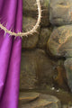 Purple Cloth and Crown of Thorns Fine Art Print by Colette Scharf
