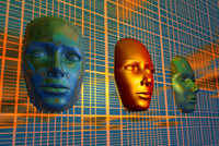 The Modern Face of Robotics Fine Art Print