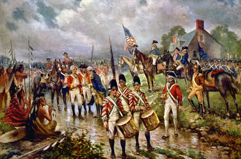 Saratoga: Surrender of British General John Burgoyne Fine Art Print