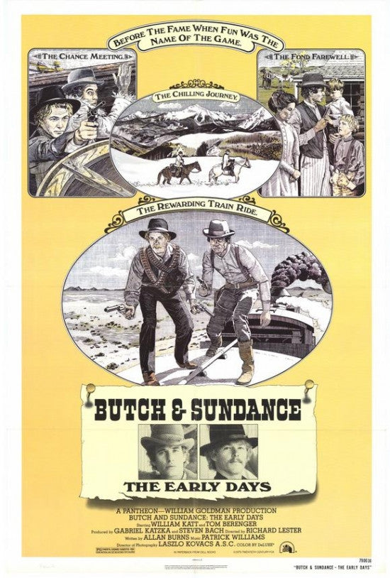 Butch and Sundance: The Early Days Movie Poster Print 27x40