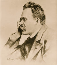 Frederick Nietzsche Inspirational Poster Print