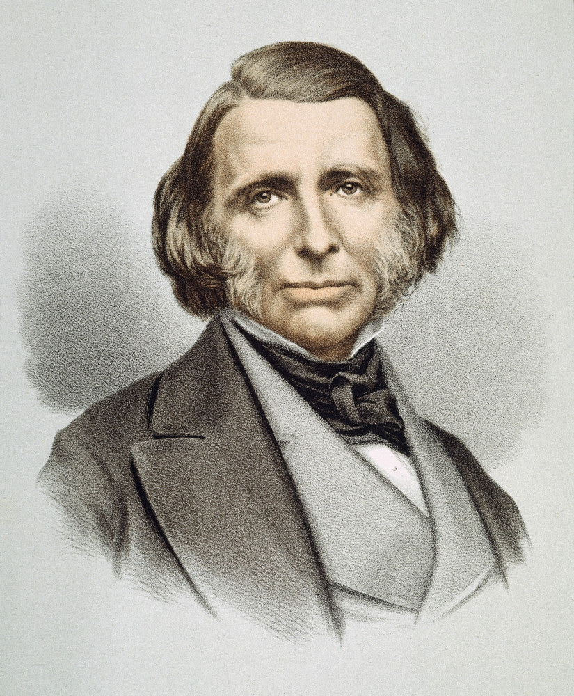 John Ruskin 19th Century Lithograph Poster Print by Granger Collection