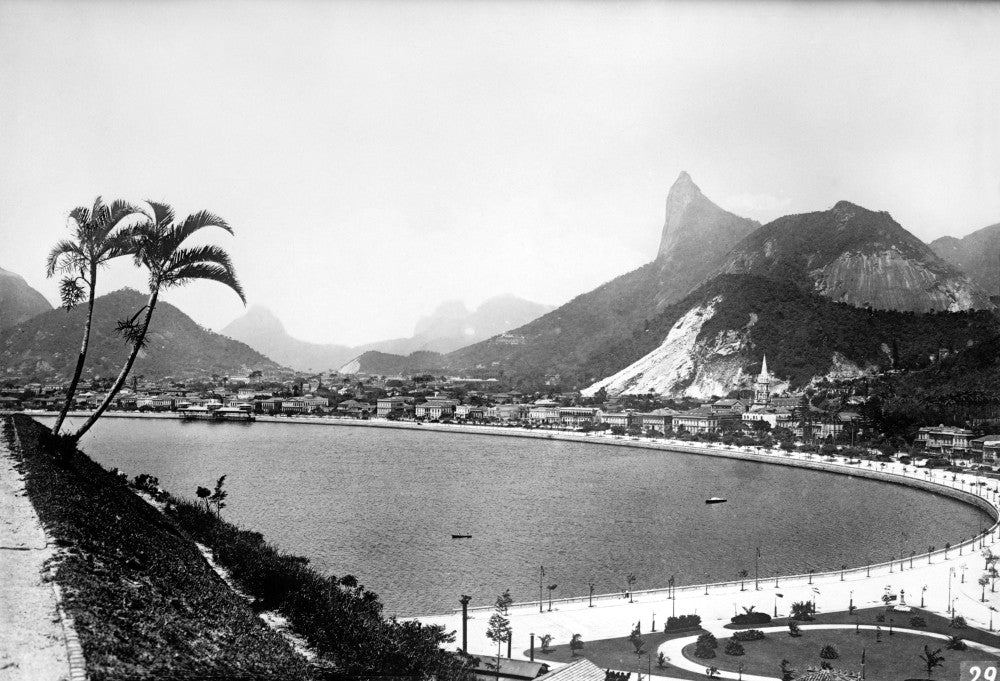 Ninlet of Botafogo, Early 20th Century Photograph of Rio de Janeiro