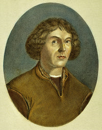 Nicolaus Copernicus 18th Century Colored Engraving Poster Print by Granger Collection