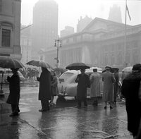 New York City Rainy Day Photograph - 1943 by John Vachon