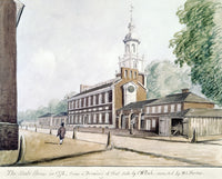 Independence Hall Fine Art Print by William L. Breton
