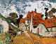 Village Street in Auvers Fine Art Print by Vincent van Gogh