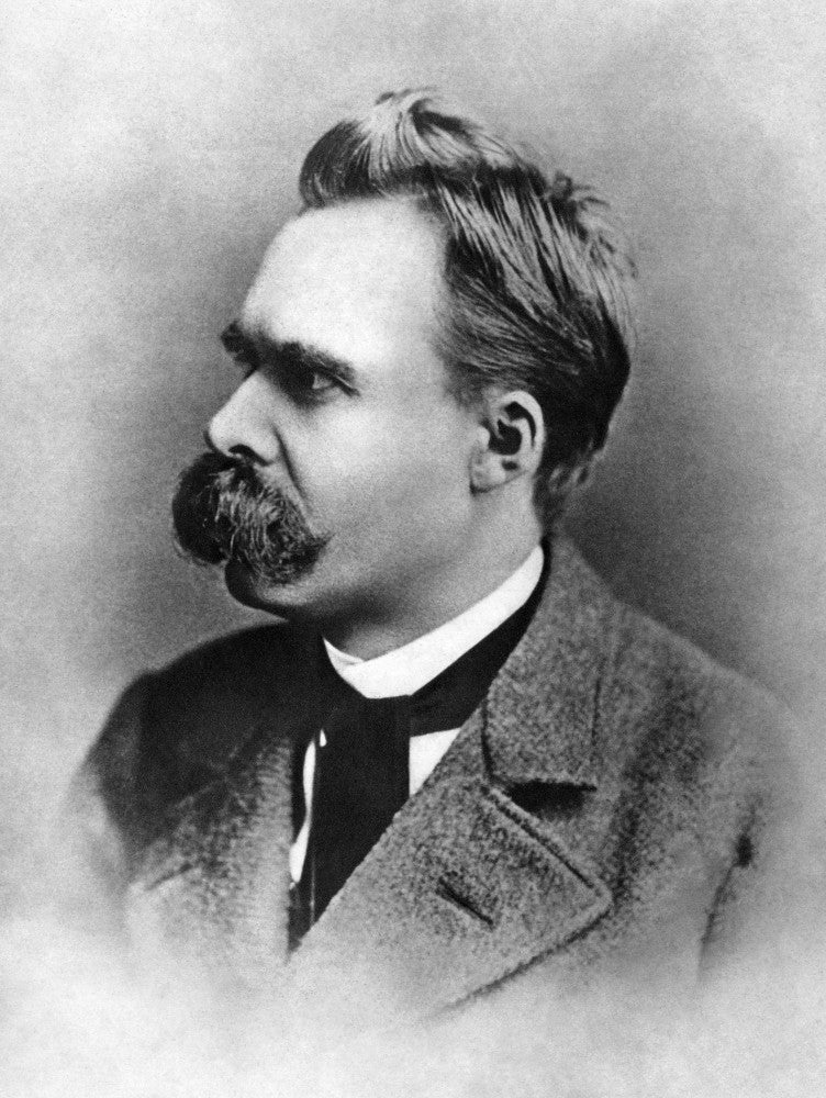 Friedrich Nietzsche C1880 Photograph Print by Granger Collection