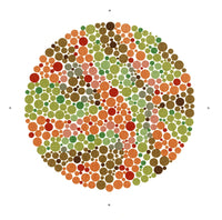 Ishihara Color Blindness Test Fine Art Print by Science Source