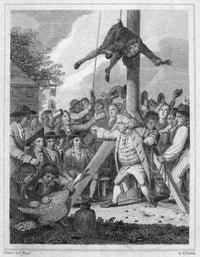Stamp Act 1765 Line Engraving Art Print by Elkanah Tisdale