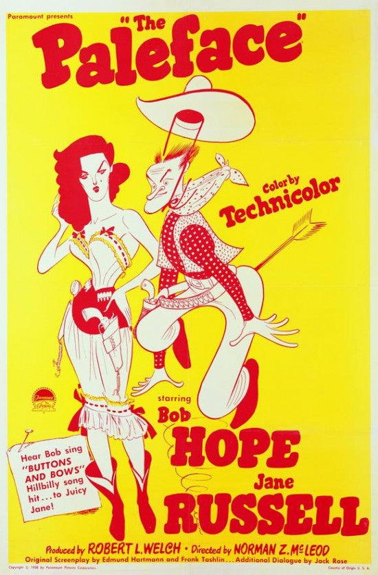 The Paleface Movie Poster Print - 27 x 40 | Posterazzi