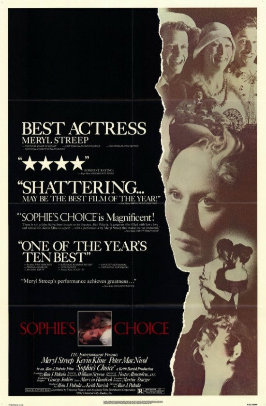 Sophie's Choice Movie Poster - 11x17 Print