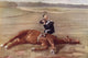 A Scout from the Carabiniers Fine Art Print - British Army Cavalry