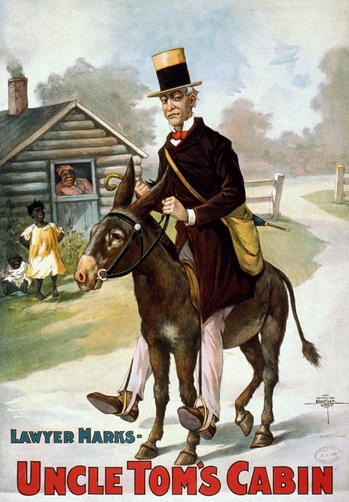Uncle Tom's Cabin 1899 Lithograph Poster Print by Granger Collection