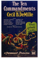 The Ten Commandments Movie Poster Print (27x40)