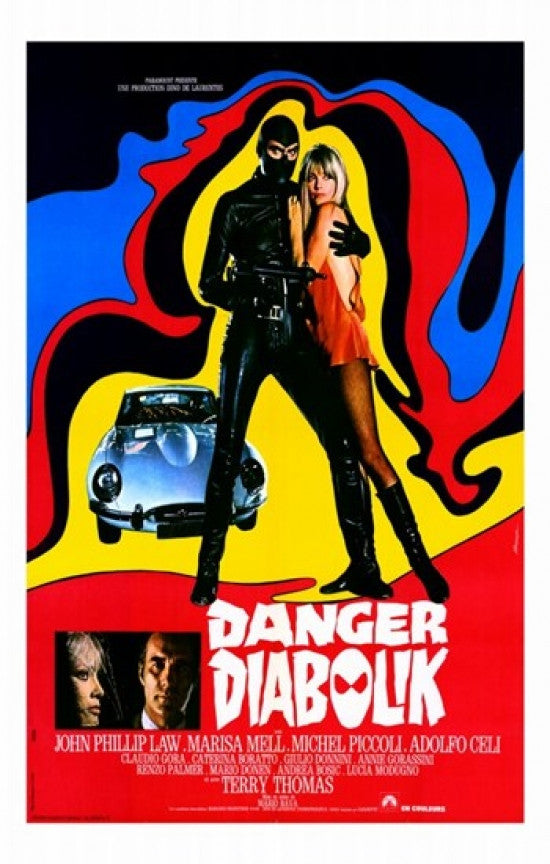 Danger Diabolik Movie Poster - 11 x 17 | Posterazzi