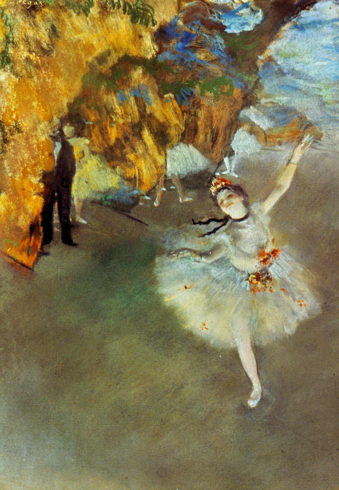 Degas: The Star - Dancer on Stage Fine Art Print by Granger Collection