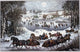 Central Park in Winter Fine Art Print by Currier & Ives