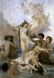Birth of Venus Fine Art Print by William-Adolphe Bouguereau