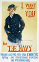 I Want You for the Navy World War I Poster by Howard Chandler Christy