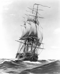 HMS Bounty Artistic Rendering Fine Art Print by Granger Collection